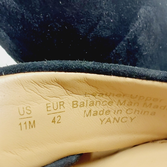 NEW Sam Edelman Yancy Black Heeled Ankle Strap Sandals H263 - Picture 11 of 13